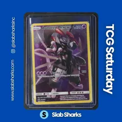 2019 POKEMON SM BLACK STAR PROMO FALL COLLECTOR CHEST #SM228 ARMORED MEWTWO HOLO - Image 1