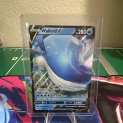 Pokemon Wailord V 013/073 Champions Path Ultra Rare Full Art Holo 280HP EN - Image 1