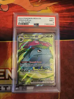 Pokemon Venusaur ex Ultra Rare Holo Sv151 182/165 Scarlet & Violet PSA 9 - Image 1
