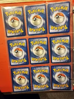 Pokemon Vintage Binder Collection! WOTC, EReader, Charizard, Holo Pikachus! 66x - Image 4