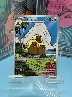 Pokemon TCG Alolan Dugtrio #208/191 --Surging Sparks SV08 - Image 1