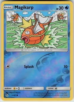 Magikarp 15/68 Common Hidden Fates Pokemon Reverse Holo Near Mint - Image 1
