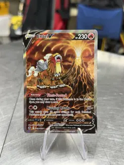 Pokemon TCG - Entei V GG36/GG70 Crown Zenith Ultra Rare Alt Art | NM - Image 1