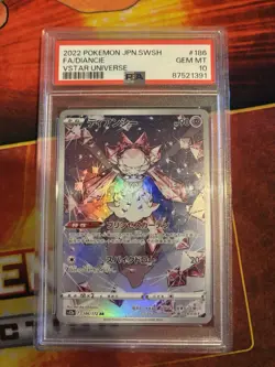 Pokemon Diancie Art Rare Holo 186/172 VSTAR Universe Japanese PSA 10 2022 - Image 1