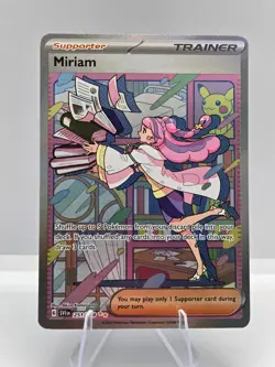 Miriam 251/198 Special Illustration Rare Scarlet & Violet Pokemon NM - Image 1