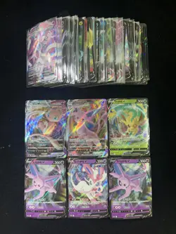 2023 Pokemon TCG S-Chinese Mew Espeon Sylveon Leafeon RRR Holo Lot*167 IG93 - Image 2