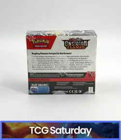 POKEMON TCG SCARLET & VIOLET OBSIDIAN FLAMES SEALED BOOSTER BOX - Image 2