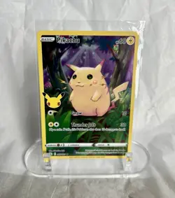 The Pokemon Company Pikachu 005/025 Celebrations Basic Holo Rare 60 HP English - Image 1