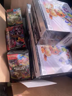 Pokemon TCG MYSTERY BUNDLE!! (PRISMATIC ETB+BOOSTER BUNDLE GUARANTEED!!) + MORE! - Image 1