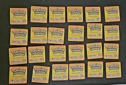 Stack of Pokemon Artbox Action Flipz Premier Edition Collectibles 1999 - Image 4