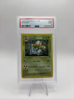 PSA 9 Mint Ivysaur 002/034 CLV TCG Classic Holo 2023 Pokemon - Image 1
