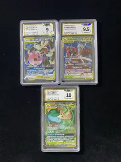 2023 Pokemon TCG S-Chinese Jigglypuff Venusaur RR Holo PGS 10 Lot*3 LU57 - Image 1