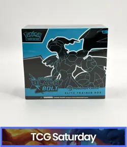 POKEMON CENTER SCARLET & VIOLET BLACK BOLT SEALED ELITE TRAINER BOX ETB - Image 1