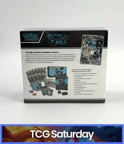 POKEMON CENTER SCARLET & VIOLET BLACK BOLT SEALED ELITE TRAINER BOX ETB - Image 2