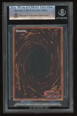 🔥 YUGIOH • THE 13TH GRAVE • LOB-014 • 1st EDITION • PSA 9 MINT Slab Edge Damage - Image 2