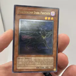 Yugioh Neo-Spacian Dark Panther POTD-EN005 Ultimate Rare 1st Ed LP - Image 1