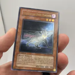 Yugioh Neo-Spacian Dark Panther POTD-EN005 Ultimate Rare 1st Ed LP - Image 3