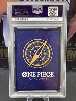 2024 One Piece PRB-01 English OP02-106 Tsuru Jolly Roger Foil PSA 10 GEM MINT - Image 2