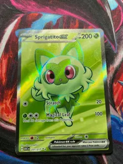 Sprigatito Ex • 251/217 • Ultra Rare • Ascended Heroes ASC • NM/M • Pokemon Card - Image 1
