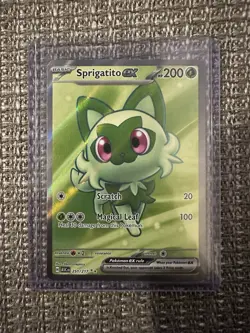 Sprigatito EX 251/217 Ascended Heroes SR MINT CONDITION Pokemon Card - Image 2