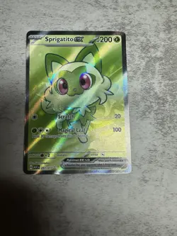 Pokemon TCG Sprigatito EX 251/217 Ascended Heroes Full Art - Pack Fresh - Image 1
