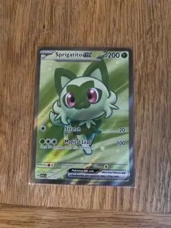 Pokemon TCG Sprigatito EX 251/217 Full Art Ascended Heroes Pack Fresh NM - Image 1