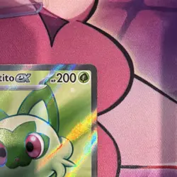 Pokemon Sprigatito EX 251/217 ASC Rare Full Art Holo Basic 200 HP - Image 5