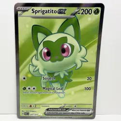 Sprigatito ex 251/217 Pokemon ME: Ascended Heroes Ultra Rare Holo 2026 - Image 1