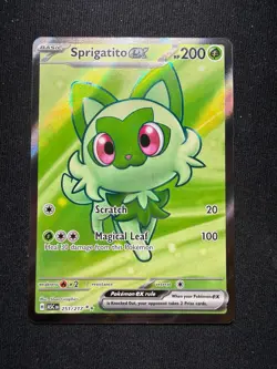 Pokemon TCG Sprigatito ex 251/217 Full Art Ultra Rare – Ascended Heroes – NM - Image 2
