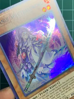 Shiranui Spectralsword HISU-EN041 Super Rare 1st Edition Yugioh Card - Image 2