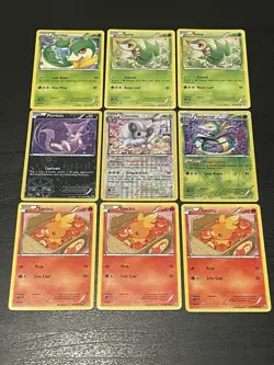 Pokemon TCG Legendary Treasures Radiant Collection Lot Of 9 Cards Cinccino - Image 1