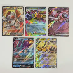 Pokemon Card Lot (5 Cards) - Vintage Modern Hyper Ultra IR SIR Reverse Holo Rare - Image 1