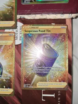 Lot Of 7 Gold Secret Rare Pokemon Trainer Cards - Image 3