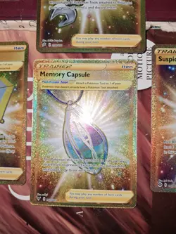 Lot Of 7 Gold Secret Rare Pokemon Trainer Cards - Image 4