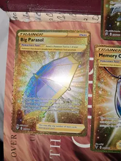 Lot Of 7 Gold Secret Rare Pokemon Trainer Cards - Image 5