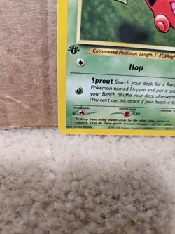Pokemon Hoppip 1st Edition Common Neo Discovery Wizards 61/111 2000 Basic Card - Image 4