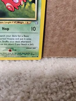 Pokemon Hoppip 1st Edition Common Neo Discovery Wizards 61/111 2000 Basic Card - Image 5