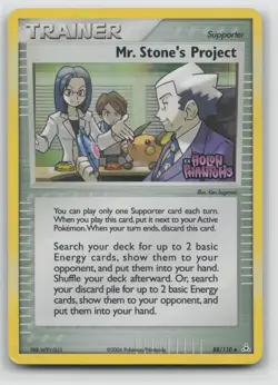 Pokemon Card Mr. Stone's Project Uncommon Holon Phantoms 88/110 - Image 1