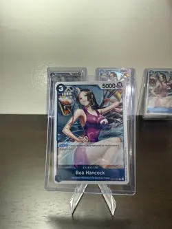 Bandai One Piece Card Game OP-03 Boa Hancock Character Card Lot (4 Cards) - Image 2