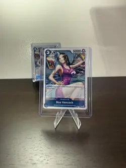 Bandai One Piece Card Game OP-03 Boa Hancock Character Card Lot (4 Cards) - Image 4