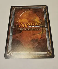 My Undead Horde Awakens Archenemy MTG Magic The Gathering Oversize Scheme Card - Image 2
