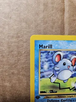 Pokemon Marill 1st Edition Common Neo Genesis Wizards 66/111 2000 Basic Card - Image 3