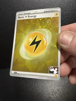 Lightning Energy Rare With 3 Swirls Mint Prize Play Stamped Pokemon Card Cosmos - Image 2