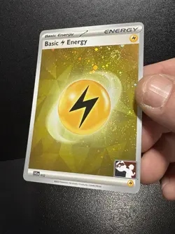 Lightning Energy Rare With 3 Swirls Mint Prize Play Stamped Pokemon Card Cosmos - Image 3