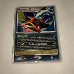 Darkrai LV.X DP19 DP Black Star Promos Holo Promo Pokemon Card English 2008 - Image 1