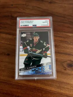 2020/21 UD Young Guns Kirill Kaprizov #451 PSA 10 GEM MINT! 🔥 - Image 1