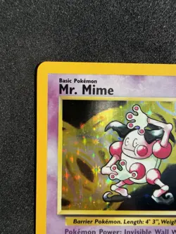Mr. Mime 6/64 Holo LP - Jungle Set Rare - Vintage WOTC Pokemon TCG - Image 5