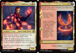 x1 Joshua, Phoenix's Dominant // Phoenix, Warden of Fire R MTG Final Fantasy M/N - Image 1
