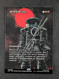 2026 MTG ALL WILL BE ONE #0008 TMNT: Source Material Borderless Mythic Rare - Image 1