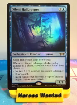 MTG | Silent Hallcreeper | R | Duskmourn: House of Horror | 72 NM - Image 1
